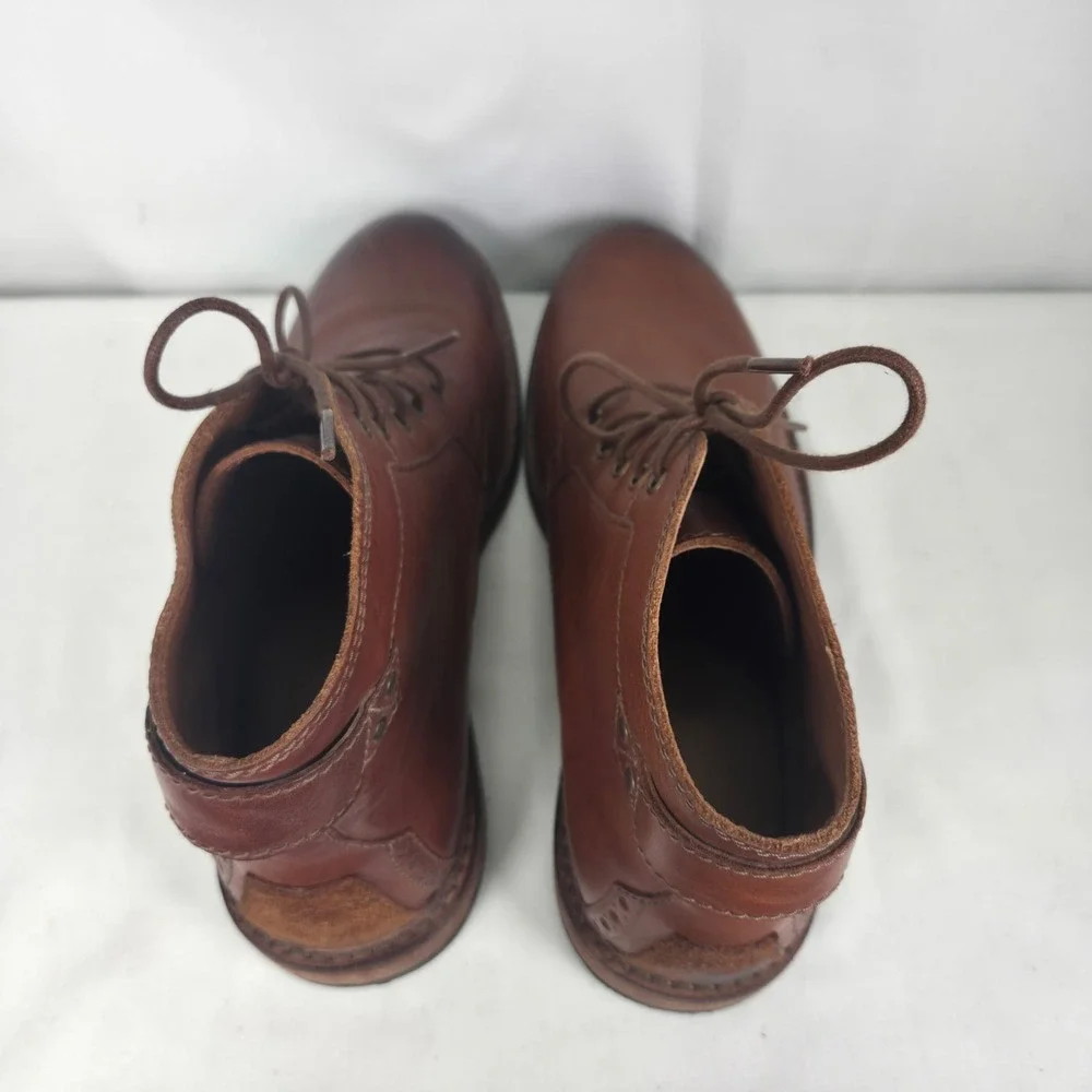 Clarks Boots Clarkdale Bud Boot Mens US 10.5 Brown Leather Ankle Chukka Lace Up